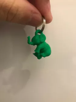 Elephant Keychain