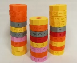 Extensible Arithmetic Spinner, Math Spinner, Math Wand, Snap Spinner
