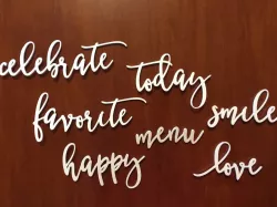 Fancy Letterboard Words
