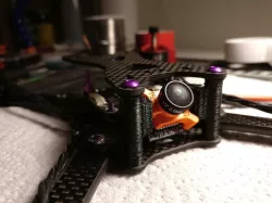 FPVDirect SonicX Camera Mount (for 25mm Standoffs & 19mm cameras)