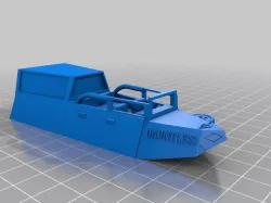 Futuristic Convertible Station Wagon "WagenCorps Dauntless CT"
