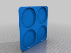 Game figure holder
