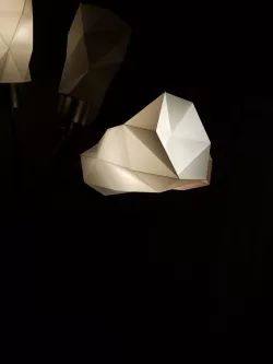 geometric lamp shade 