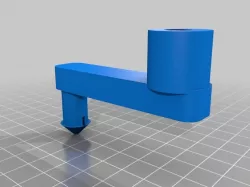 Hand mixer crank