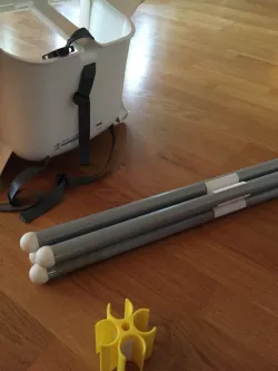 IKEA child stool leg holder