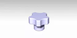 Knop M8 -> with self holding Nut