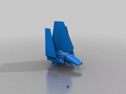 Lambda Class Shuttle at Legion Scale