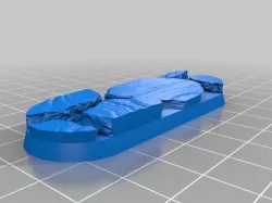 Lava Base 25x70mm
