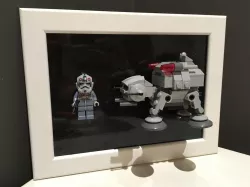 Lego AT-AT Microfighter frame mount (Lego 75075)