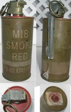 M18 smoke grenade