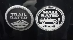 Mall Rated Jeep Badge
