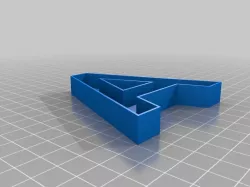Marquee Letter A
