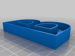 Marquee Letter B