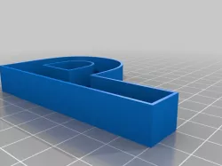 Marquee Letter P