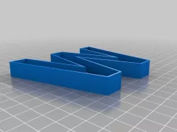 Marquee Letter W