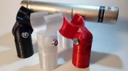 Microphone holder for small condenser microphone