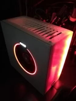 Mini ITX case for Ryzen 2400g/2200g with Wraith Spire Cooler