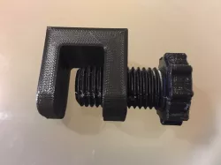 Mini vise-clamp thing