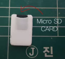 Nintendo Switch to micro SD adapter (with photoshop template)