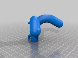 Pegboard Hot Glue Gun holder