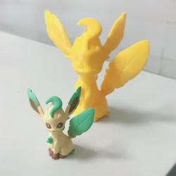 STL file Pokemon Leafeon Pokeball 🐉・Design to download and 3D