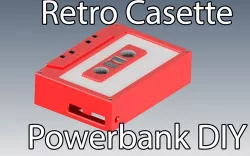Powerbank DIY Casette Tape Retro