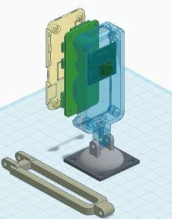 Raspberry PI Zero case with camera