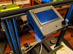 Removable 2020 mount lcd cover for 12864