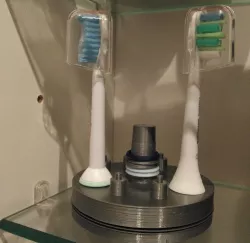 Rotary dispenser for up to 8 Sonicare heads