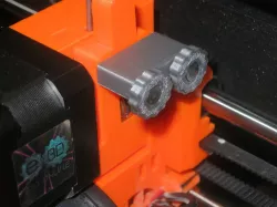 Scroll wheel for extruder idler for Prusa i3 MK2(S)