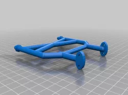 SCX10 XJ Rear Body Post