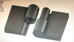 Simple hinge filled + 123D Custom file