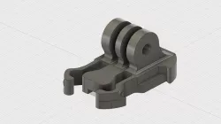 Sj4000 / GoPro snap mount