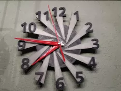 Spiral Clock Face