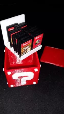 Switch Cartridge Tray for Mario Box