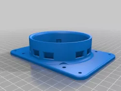 Tevo - motherboard cover for Intel CPU fan
