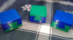 The impossible dovetail puzzle box