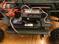 Traxxas Trx4 on board audio bracket OBA Trx-4