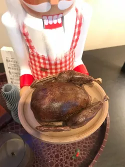Turkey Serving Dish For Nutcracker