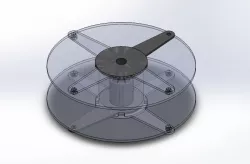 Universal conductor for organizer from the filament spool