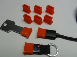 USB-A Male Flexible Dust Cap