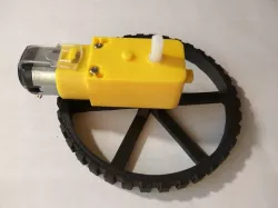 Wheel for DC motor