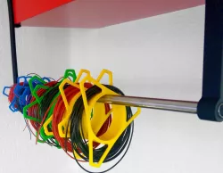 Wire spool organizer