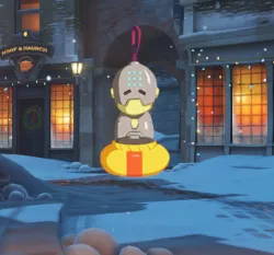 Zenyatta Christmas Ornament