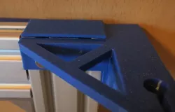 20x40 Aluminium profile cap 