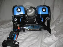 3d printed frames for a Blue Robotics Bluerov 2