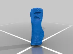 3d Scan Marble work of Vangelis Rinas part #3. Final result. 3d Printable object.