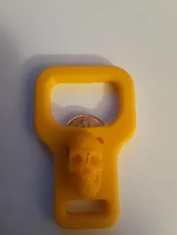 3D Skull Penny Bottle Opener