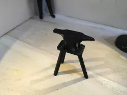 Anvil and stand (1:18 scale)