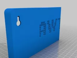 AWTRIX housing print flat